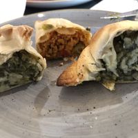 Verduras, soja texturizada y espinacas  at Nostrum  in Alicante