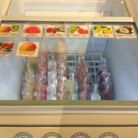 Polos de frutas veganos. at Nostrum  in Alicante