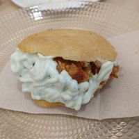 Arepas with Jackfruit at Vegetopia in Gran Canaria