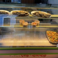 I got there just as they opened, so the deli case wasn’t full yet  at Vegetopia in Gran Canaria