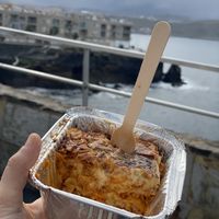 la lasagna!   at Vegetopia in Gran Canaria