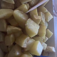 Fried Potatoes  #Veganuary at Vegetopia in Gran Canaria