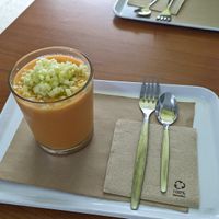 Gazpacho at Vegetopia in Gran Canaria