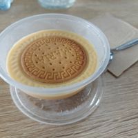 Custard/Natillas at Vegetopia in Gran Canaria