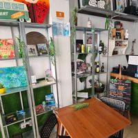 Cosy atmosphere with a clear message 💚 at Vegetopia in Gran Canaria