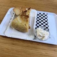 Vegan tortilla   at Vegetopia in Gran Canaria