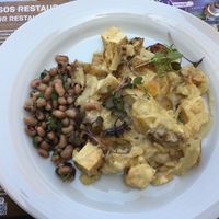 Tofu with crean at Botellini in Caldas Da Rainha