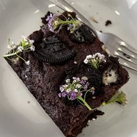 Brownie with Oreos   at Botellini in Caldas Da Rainha
