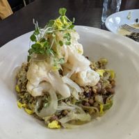 Cauliflower-beans-cabbage-onions-garlic at Botellini in Caldas Da Rainha