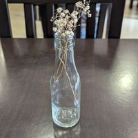 Table decoration at Botellini in Caldas Da Rainha