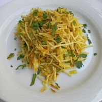 Legumes à brás at Botellini in Caldas Da Rainha