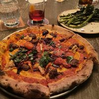 Vegan pizza   at Red Rabbit in Minneapolis