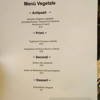 Menu #Veganuary at Isola Verde Resort & Restaurant in Castiglione Del Lago