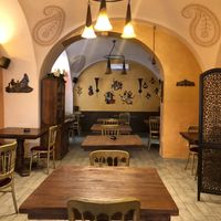 inside at Namaste in Ljubljana