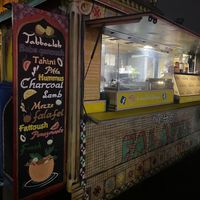 Hello at Mrs Falafel in Glasgow