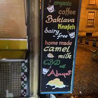 Exactly  at Mrs Falafel in Glasgow