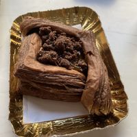 vegan sacher croissant   at Charlotte Croissanterie in Trieste