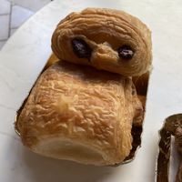 vegan chocolate croissant  at Charlotte Croissanterie in Trieste