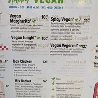 Vegan pizzas at Domino's Pizza - Kruidtuinlaan in Brussels