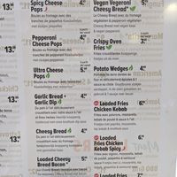 Side dishes at Domino's Pizza - Kruidtuinlaan in Brussels