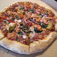 Vegan spicy at Domino's Pizza in Brussels