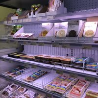 Mock meats and cheeses    at iVegan in Rome