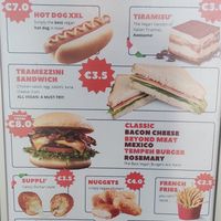 Part of the menu! at iVegan in Rome