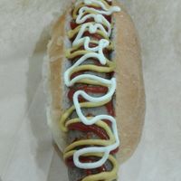 Hotdog XXL at iVegan in Rome