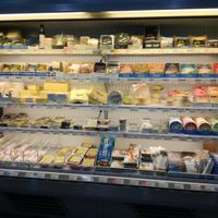 Cheese at iVegan in Rome