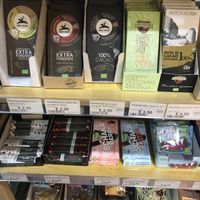 Vegan chocolates at iVegan in Rome