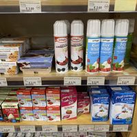 For those who miss whipped cream - welcome to vegan heaven! at iVegan in Rome