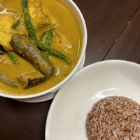 Vegan curry  at Socrates in Medan