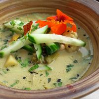 Vegetable curry  at Jambolaya in Barth