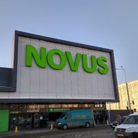 Outside at Novus in Brovary