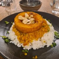 Dhal et butternut at Naya Studio in Paris