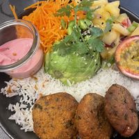 Falafel bowl— so good!  at The Tonic in Konstanz
