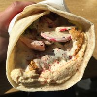   at King Falafel in Oslo