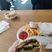 Baba wrap at King Falafel in Oslo