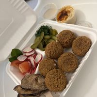   at King Falafel in Oslo