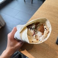   at King Falafel in Oslo