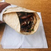   at King Falafel in Oslo