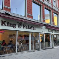   at King Falafel in Oslo