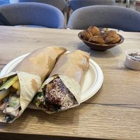   at King Falafel in Oslo