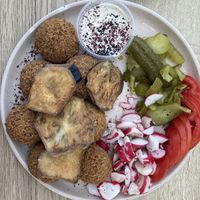   at King Falafel in Oslo