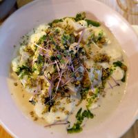 Cauliflower steak at Vorstid & Vahvlid in Parnu