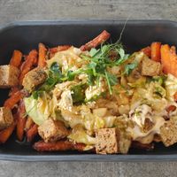 Sweet potatoes...yummmyyy at Vorstid & Vahvlid in Parnu