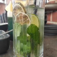 Mojito mocktail at Vorstid & Vahvlid in Parnu