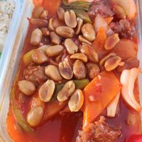 "lamb" Kung po at Wawin Vegan Chinese in Leeds