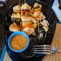 Tofu satay at Thaitastic in Llandudno