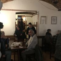 locals hanging out at Shromaždiště in Prague